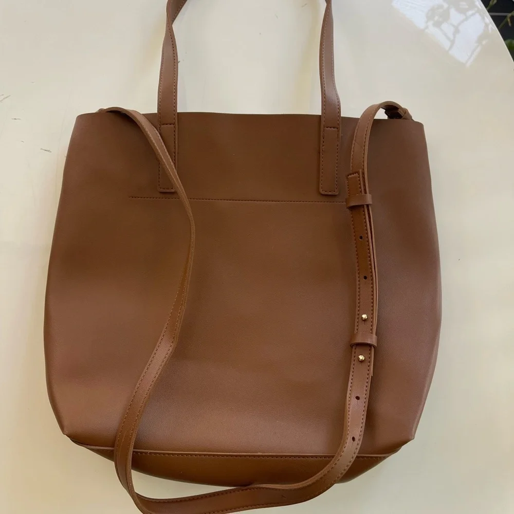 Henny + Lev Vegan Leather Tote Bag